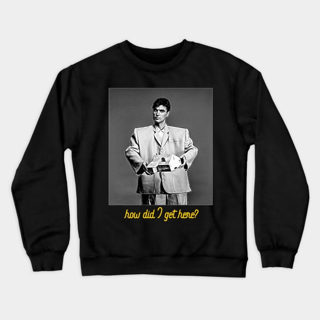 David Byrne - How Did I Get Here? FanArt Crewneck Sweatshirt by darklordpug